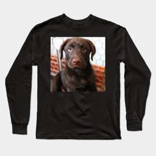 Labrador Puppy Long Sleeve T-Shirt